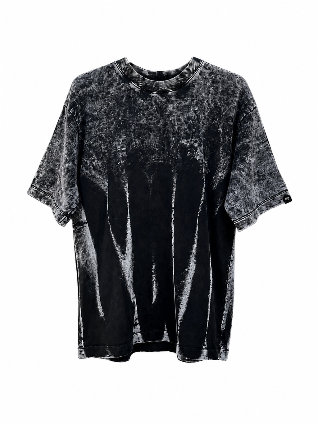 Camiseta Oversize Acid Wash